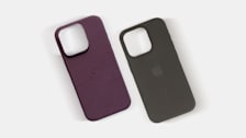 mulberry and gray iphone finewoven cases