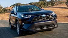 2021 Toyota RAV4 hybrid driving