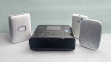 Fujifilm Instax Mini Link 2, Canon Selphy C1300, Kodak Step, and HP Sprocket Portable portable printers