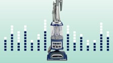 Shark Navigator Professional NV360 Vacuum Cleaner with illustrated volume lines in background