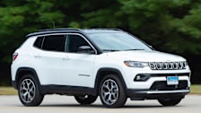 2025 Jeep Compass Limited front driving.