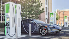 Electrify America charging Porsche