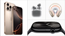 Apple iPhone 16 Pro Max, Apple Watch Series 10, and AirPods 4