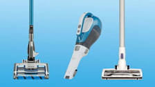 Shark Vertex Ultralight, Black + Decker Dustbuster and Tineco A10 D-Plus Vacuums