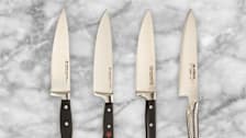 Henckels, Wusthof, KitchenAid, Global Classic chef's knives