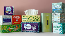 various facial tissues