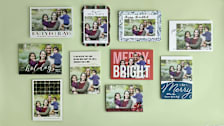 Holiday cards printed by services