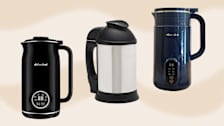 Three nut milk makers