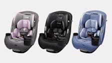Three different colored Safety 1st Grow and Go Sprint child car seat (Model CC321)