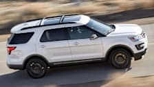 2017 Ford Explorer Sport driving