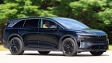 2025 Lucid Gravity SUV, front driving