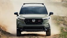 2026 Honda CR-V TrailSport driving, straight view