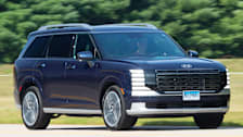 2026 Hyundai Palisade driving, front
