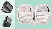 grid with BOCOKO, Phirunty, and GETGEAR Hearing Aid Cases