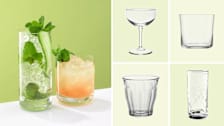 Joyjolt, Leopold, Duralux, Nude, William Sonoma drinking glasses