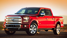 2015 Ford F-150 at sunset