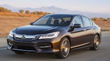 2017 Honda Accord Touring driving at sunset
