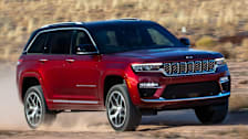 2025 Jeep Grand Cherokee driving on dirt