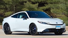 2026 Honda Prelude driving at CR's Auto Test Center