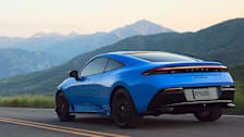 2026 Honda Prelude driving past mountains
