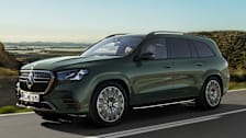 2027 Mercedes-Benz GLS driving, front