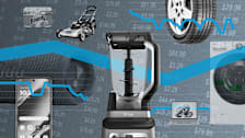 Products with trend lines to track prices