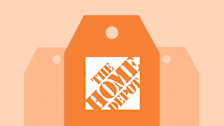 3 tags with Home Depot Logo