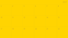 July calendar with 3 sales items