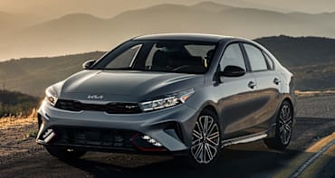 2024 Kia Forte, static at sunset