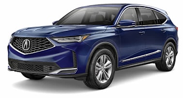 blue 2026 Acura MDX 3/4 facing left