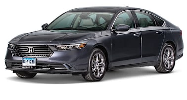 black 2026 Honda Accord 3/4 facing left