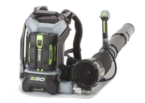 Ego battery backpack leaf blower