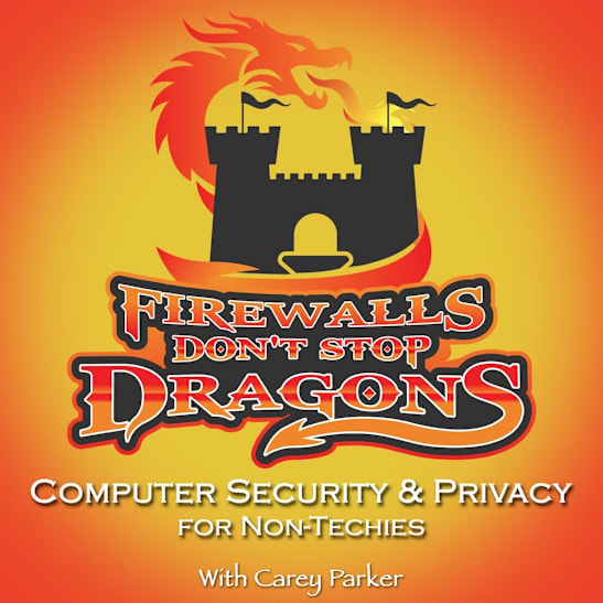 Logo for Firewalls Don't Stop Dragons podcast
