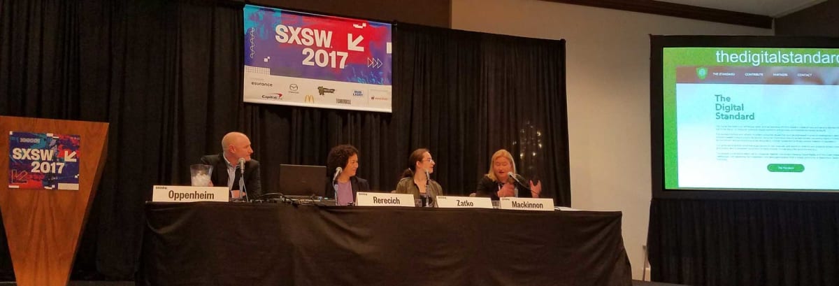 SXSW privacy panel with Maria Rerecich