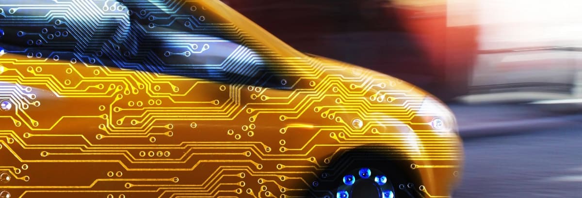 Technology and car concept.