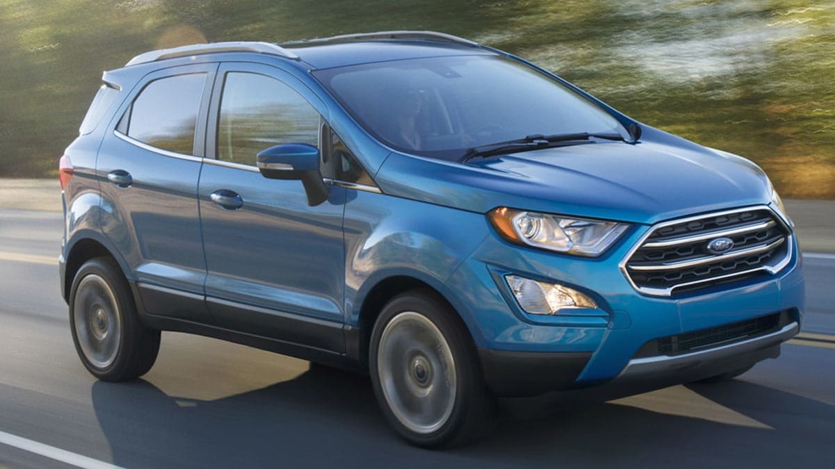 2018 Ford EcoSport driving
