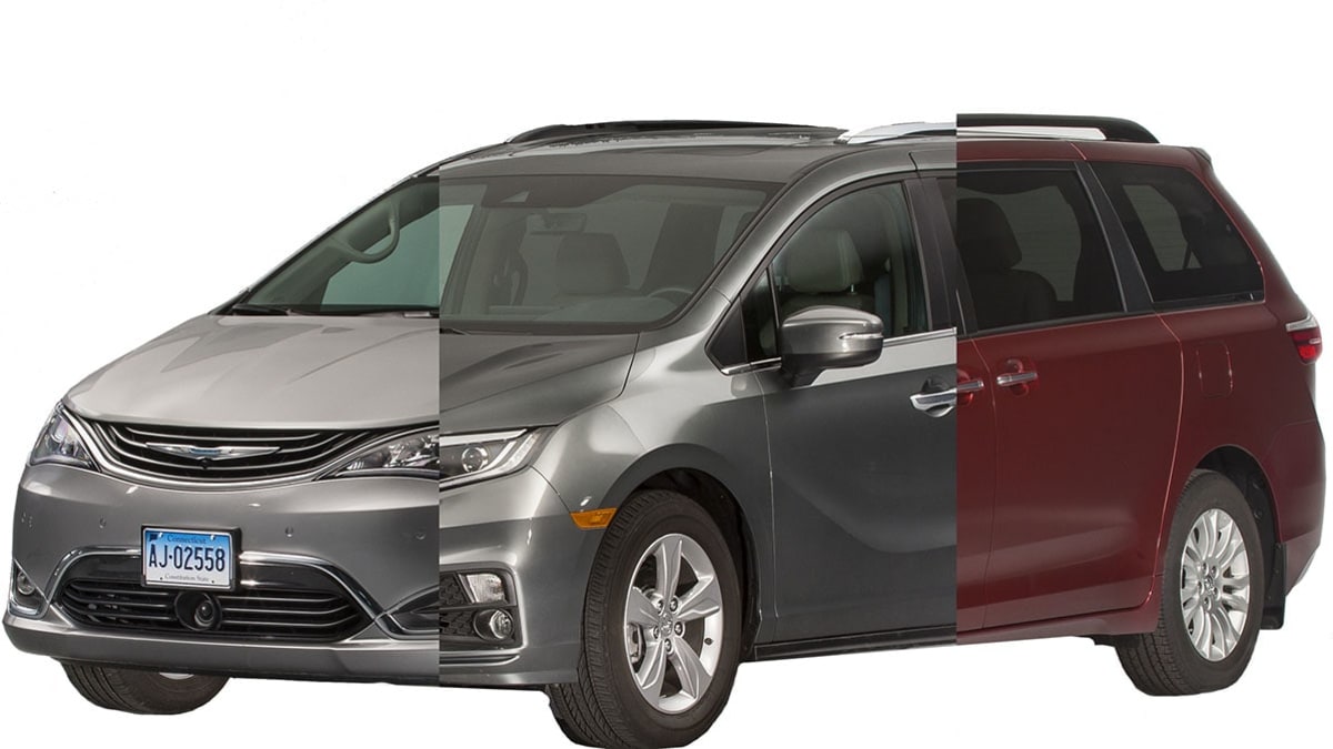 Minivans - Pacifica, Odyssey, Sienna