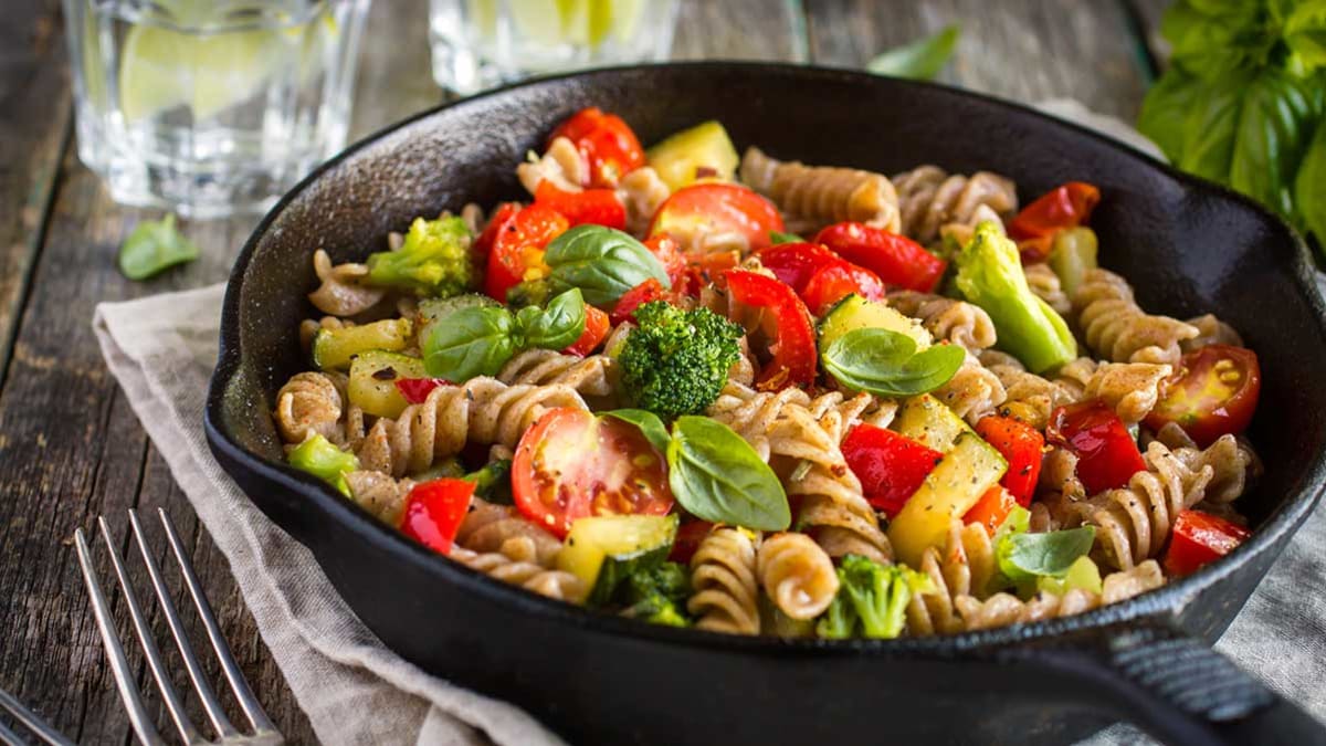 Whole wheat pasta
