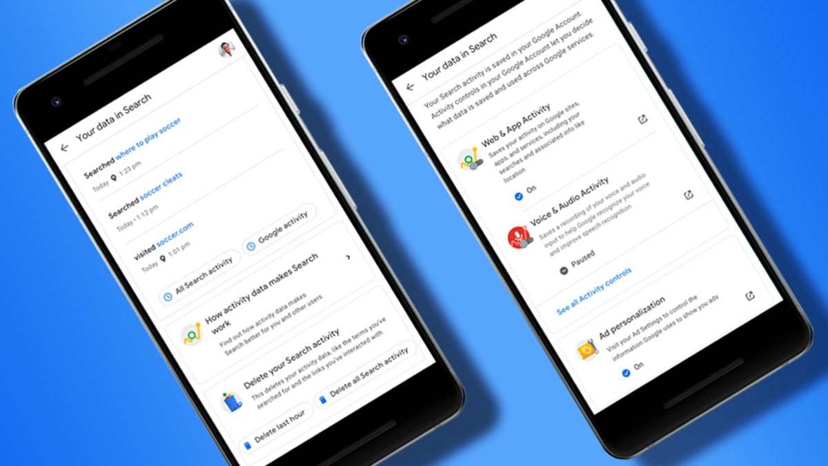 New Google privacy settings redesign