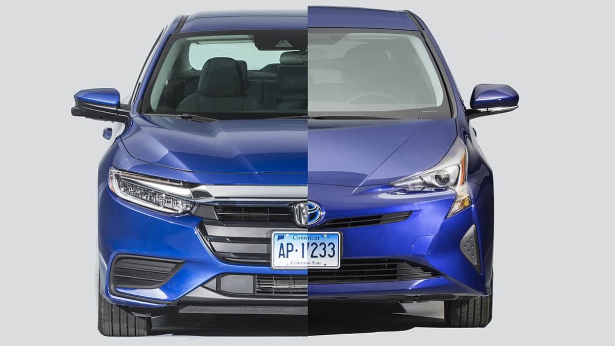 Vs hybrid. Honda Insight vs Toyota Prius. Toyota Prius Honda Insight. Honda Insight 2019. Honda Insight 2019 Battery.