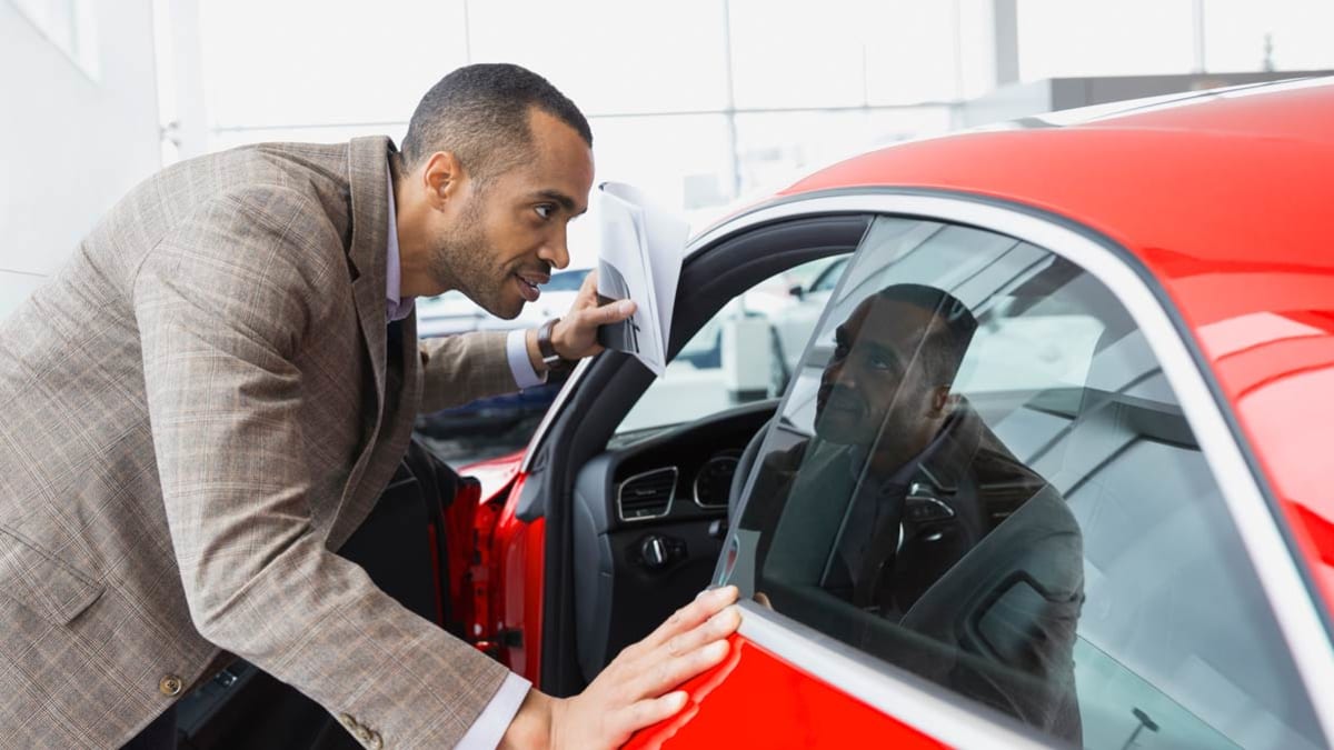 man car dealership