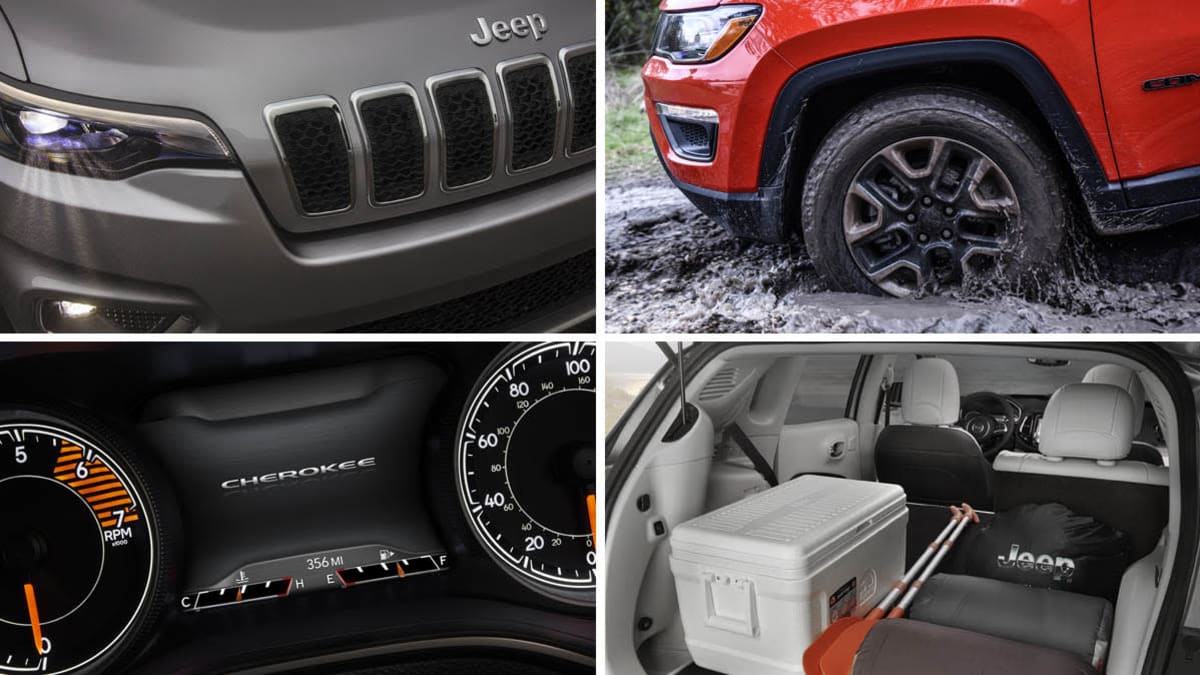 2019 Jeep Compass and Cherokee