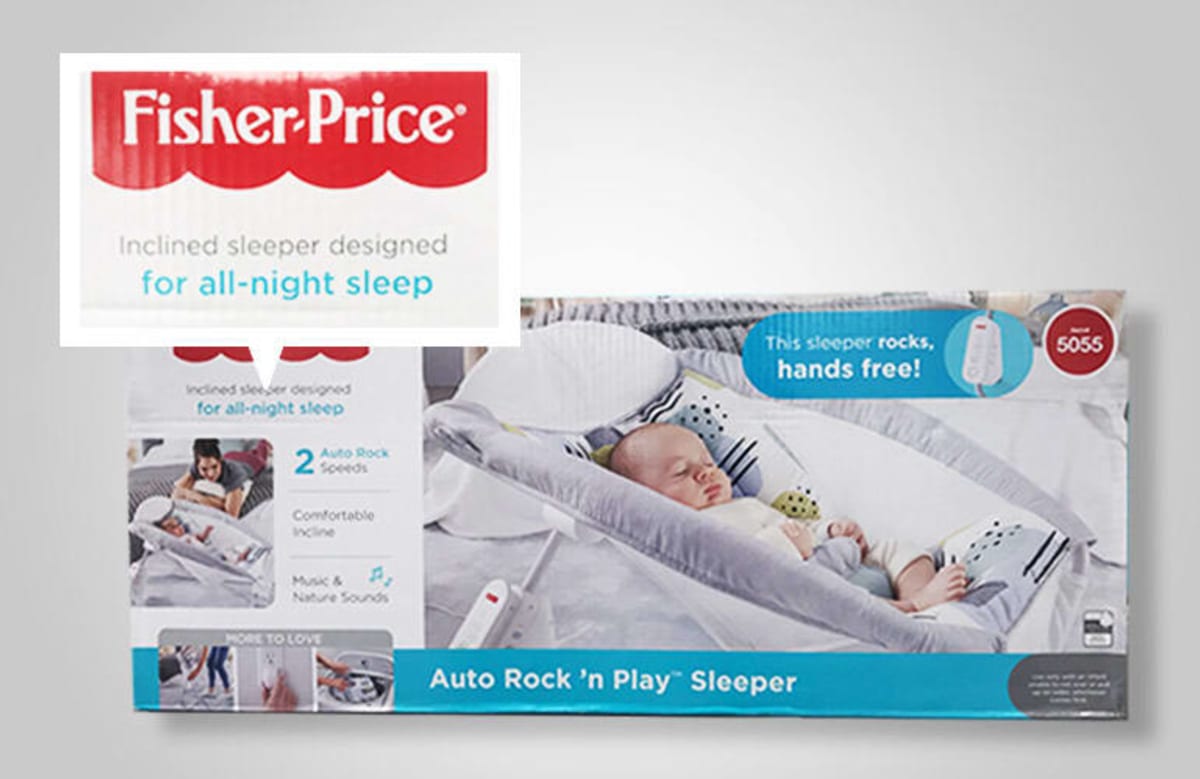 Fisher Price Auto Rock n' Play sleeper box