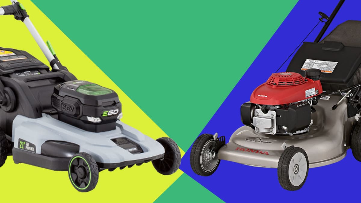 Ego mower v Honda mower