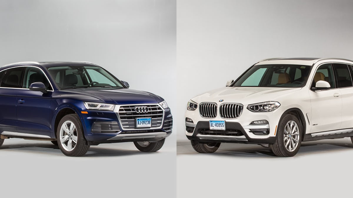 Audi Q5 and BMW X3