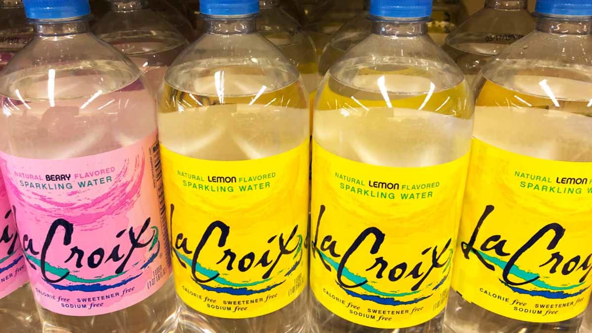 SAN ANSELMO, CALIFORNIA - MARCH 08: LaCroix sparkling water is displayed on a shelf at a Safeway store on March 08, 2019 in San Anselmo, California. LaCroix sparkling water maker National Beverage Corp. had its first quarterly sales decline in 5 years and a 39 percent decline in profits from one year ago. The company reported earnings of $220.9 million. (Photo by Justin Sullivan/Getty Images)