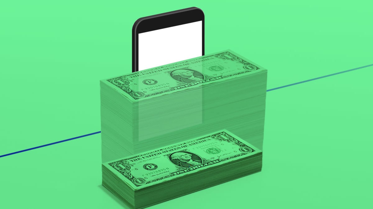 money and cell phone