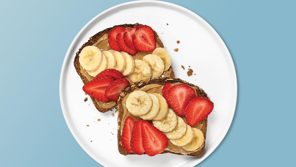 peanut butter toast