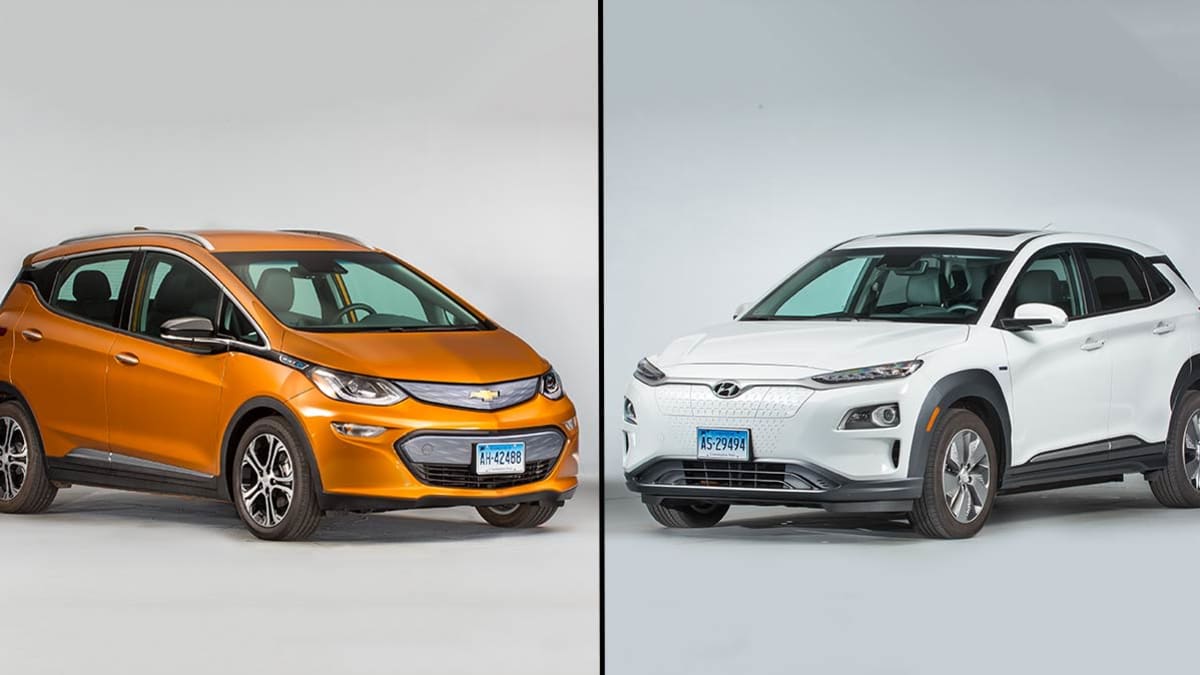 chevy bolt and Hyundai Kona