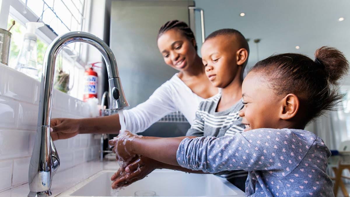 hand washing